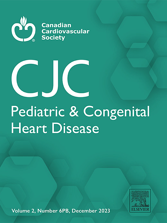 Go to journal home page - CJC Pediatric and Congenital Heart Disease